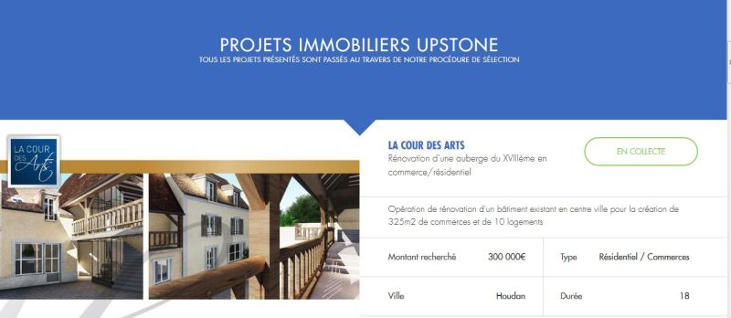 upstone immobilier