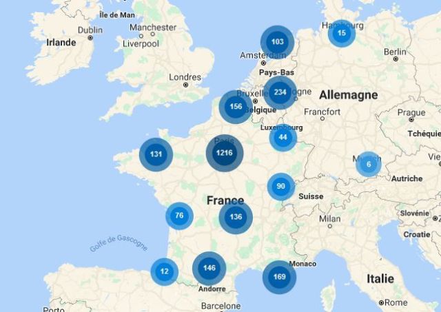 Immorente : carte des biens