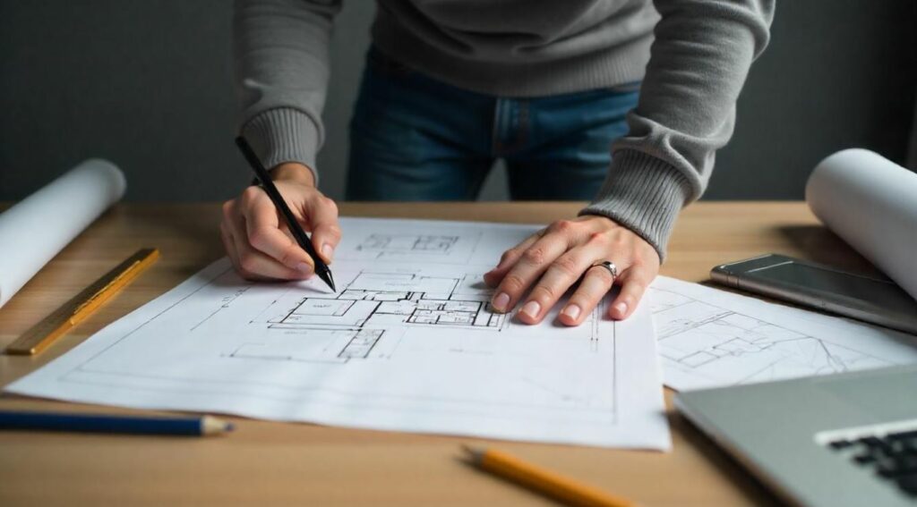 plan architecte renovation